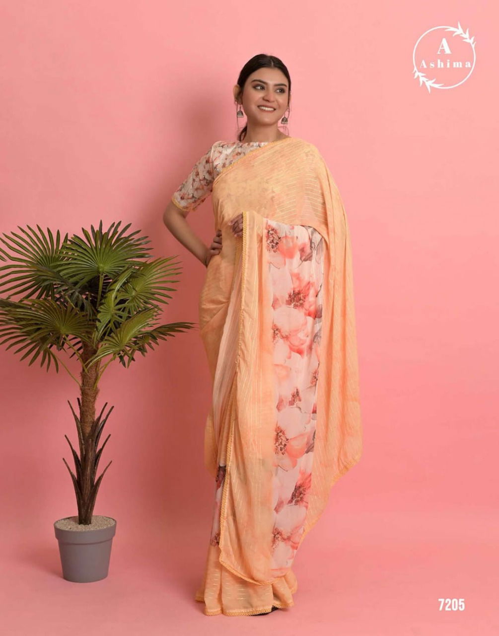Ashima Rihana Digital Vol 3 Fancy Ethnic Wear Wholesale Printed Sarees Catalog